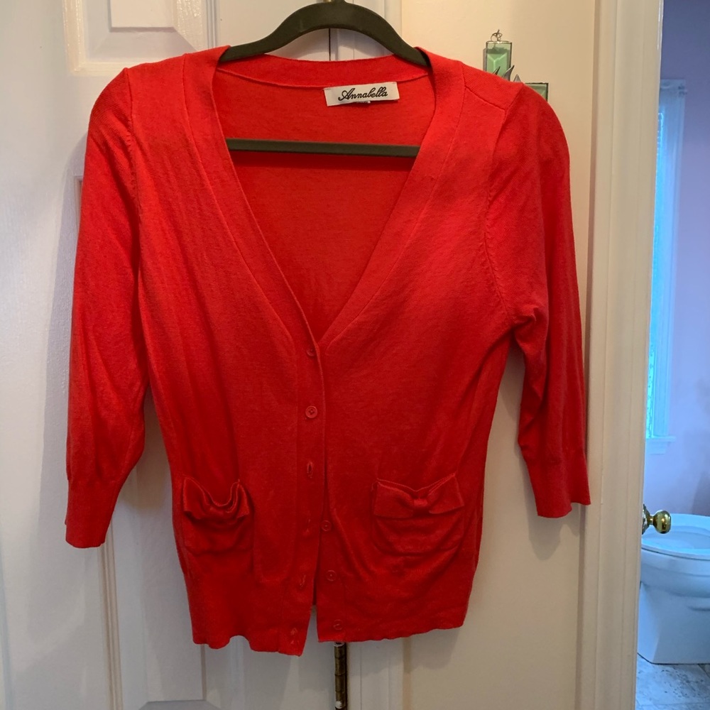 Coral Cardigan
